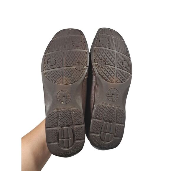 Mephisto Edlef Men's Brown Leather Cool-Air Slip-On Moccasin Loafers‎ Size 9.5 - Picture 4 of 12